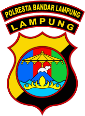 Logo Polresta Bandar Lampung